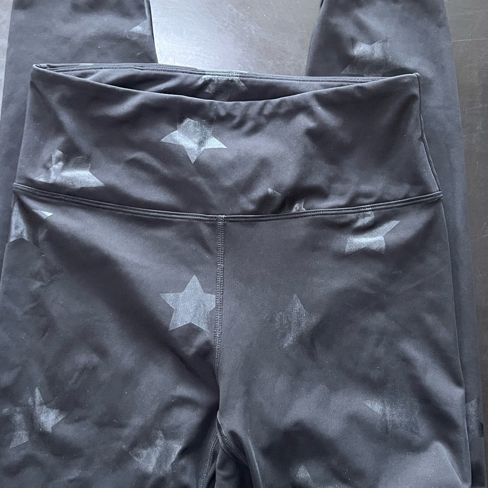Nanette Lepore Black Star Patterned Leggings